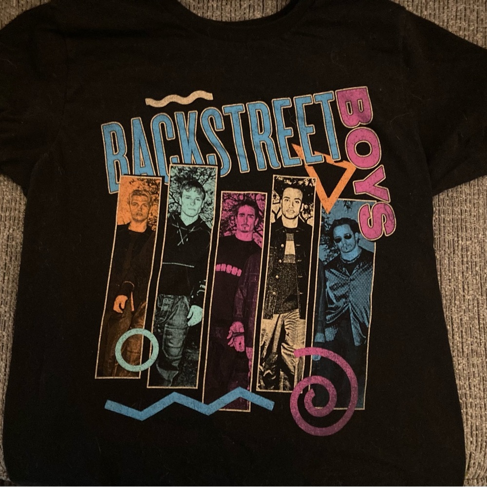 Target Black Backstreet Boys Graphic Tee